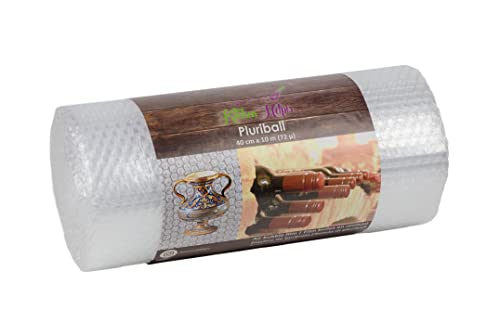 Kitchen Helpis Pluriball 10m x 40cm, pluriball imballaggio (extra spesso - 75µ   3 strati), carta imballaggio, plastica per imballaggio, imballaggio bolle, carta imballaggio bolle, rotolo pluriball