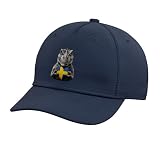 Sweden Flag Heart Pride Country Heritage T-Rex Swedish Adjustable Printed Baseball Hat, Navy Blue