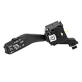 A ABSOPRO Turn Signal Switch 1K0953513G9B9 Steering Column Switch for Volkswagen Jetta 2005-2010 Black