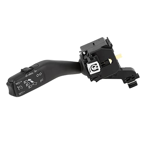 A ABSOPRO Turn Signal Switch 1K0953513G9B9 Steering Column Switch for Volkswagen Jetta 2005-2010 Black