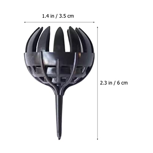 Doitool 30 Pcs Bonsai Fertilizer Box Plastic Fertilizer Basket Mini Automatic Planting Nursery Pots For Slow And Timed Release Fertilizers Black 6X3. 5X3. 5Cm Orchid Planter #TOP1