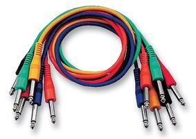 [UNBRANDED] Cable de conexión, conector mono, 60 cm, PK6, para audio, vídeo, FL-11-60