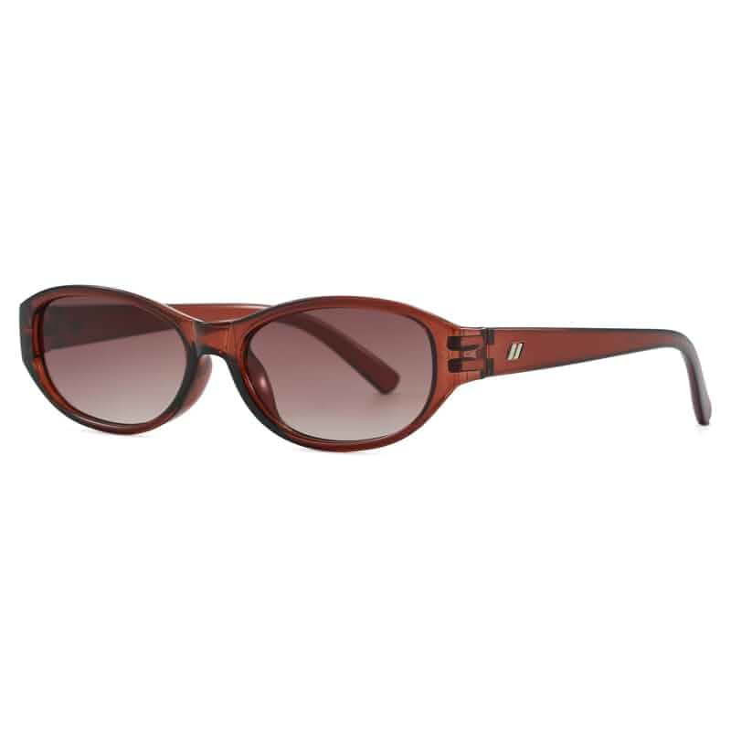 ENSARJOE Trendy Cat-Eye Sunglasses for Women Stylish Animal Print Frame Decorative Logo UV Protection Tinted Lenses