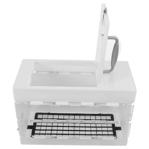 POPETPOP Portable Pet Carrier Bird Cage Portable Bird Travel Carrier Cage: Foldable Parrot Travel Carrier with Handle for Small Canaries Parrotlets Lovebirds Conures Cockatiels