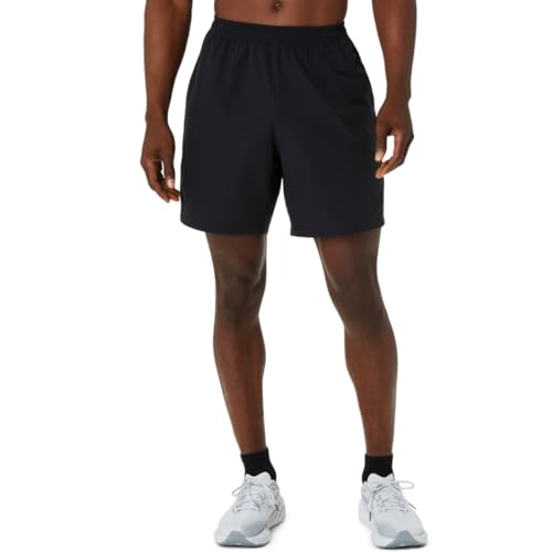 ASICS Men's ACTIBREEZE 7IN Woven Short Training Shorts, M, Performance Black