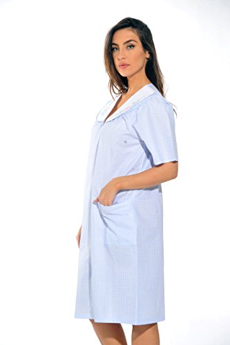 Dreamcrest Short Sleeve Duster Housecoat Women Sleepwear2