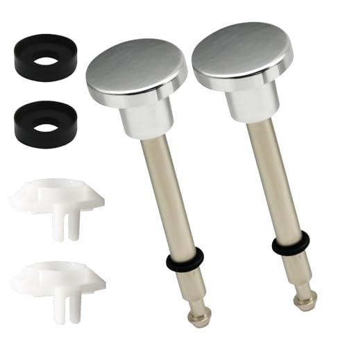 Waziaqoc 2 Set Tub Spout Diverter Repair Kit Brushed Nickel