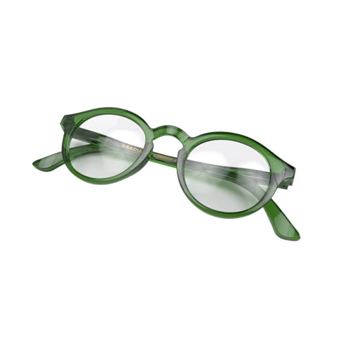 Image of LONDON MOLE Graduate blue light glasses | Round panto-style blue blockers | Anti-eyestrain | Unisex | Spring Hinges