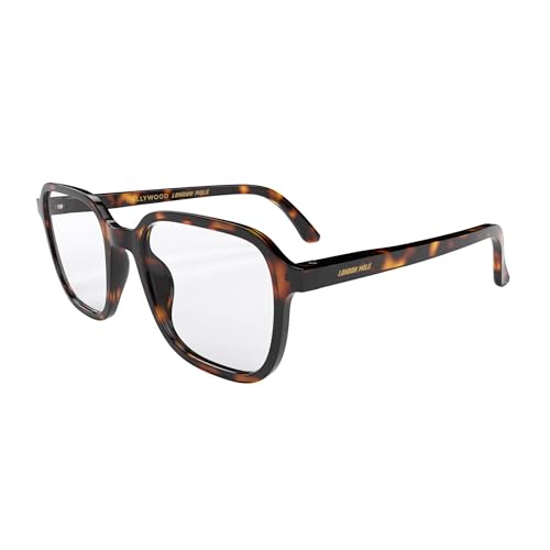 Image of LONDON MOLE Hollywood thin lightweight reading glasses | Sleek square frame | Contemporary minimal style | Men and women