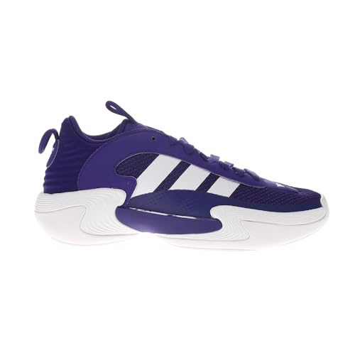 adidas Womens Sm Exhibit Select 2.0 Low Basketball Sneakers Shoes - Purple