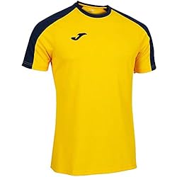 Joma Eco Championship Camiseta, Hombre, Amarillo/Marino, L