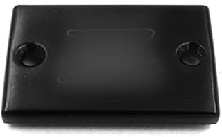 NBX- Tampa de reservatório de fluido de freio traseiro preta "GSXR" para compatível com Suzuki GSXR 600/750/1000/1100/Hayabusa/Katana/SV-650/S/GS-500/GSF-600S Bandit/RF-600R /GSF-650F /DL-650 L-1000 P