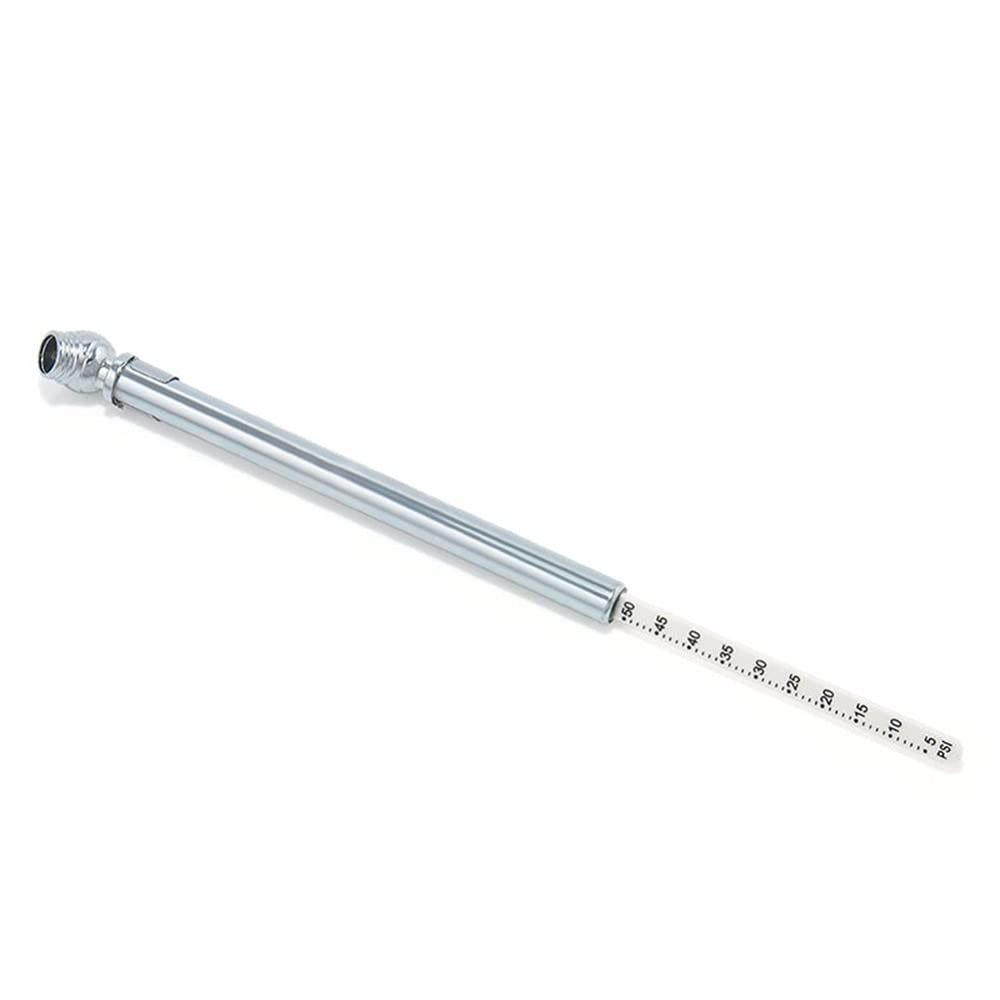 Misuratore di Pressione dell'Aria per Pneumatici/Pneumatici a Forma di Penna per Uso di Emergenza Manometro Portatile da 5-50 PSI