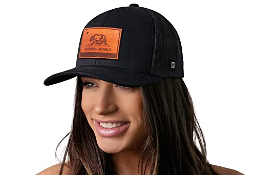 Image of HAKA State Flag Series Trucker Hat for Men & Women, Adjustable Baseball Hat, Golf Hat Snapback
