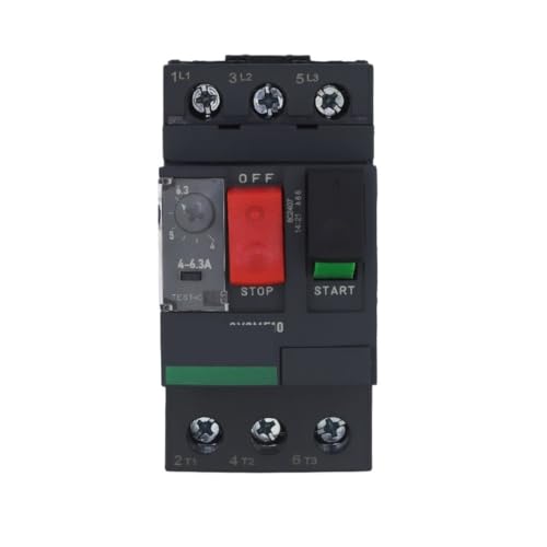 Interruptor protector de motor GV2ME14 para evitar averias por sobrecarga de 6A a 10A