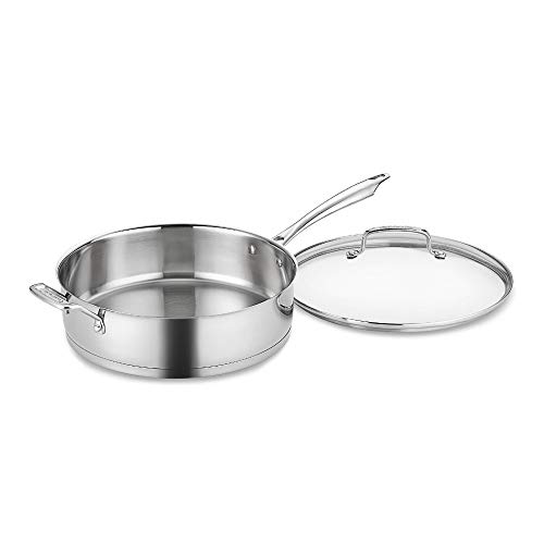Cuisinart Professional Stainless Saute with Cover, 6-Quart