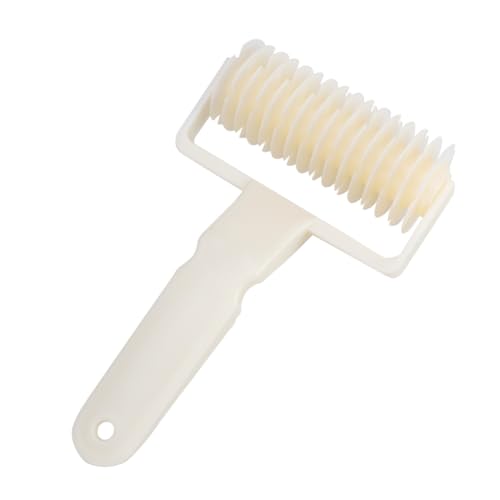 PRETYZOOM Cortador De Enrejado Para Fondant Herramienta De Tallado De Plástico Para Hornear Pasteles Pizzas Galletas Molde Decorativo