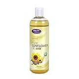Life-Flo Pure Sunflower Oil, Organic | Complexion & Body Moisturizer & Massage Oil | Cold Pressed &...