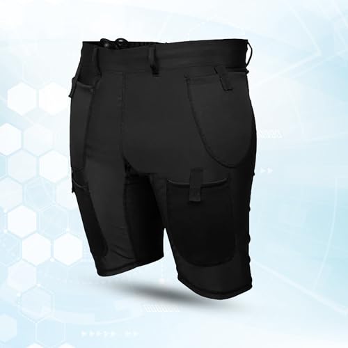 Unisex Medical Shorts for HeartMate 2 & 3 – Moisture-Wicking, Comfortable, Durable with Secure Battery Pockets3
