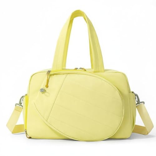 Bolsa para raqueta bádminton con bolso hombro y compartimento de guardado