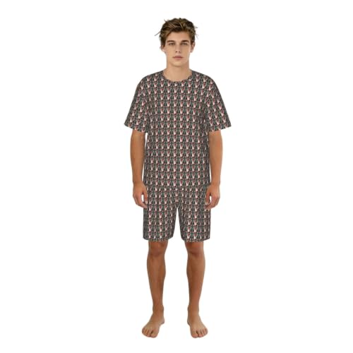 Pyjama court homme imprimé Noël, le cadeau idéal de fin d'année