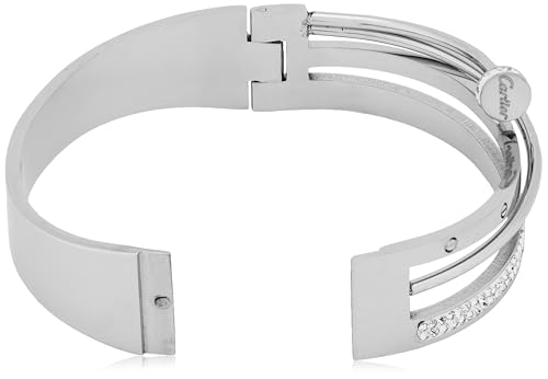 Image of Scintillare by Sukkhi Rhodium Plated with Stainless Steel Multilayer Openable Kada Bracelet Jewellery for Women & Girls|Anti Tarnish Jewellery|Gifts for Wife Girlfriend Mother Sister|K107053