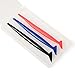 FOSHIO Vinyl Car Wrapping Flexible Micro Squeegee Curves Slot Tint Tool Set 3 in 1 with Different Hardness for Installing Vehicle Wraps and Auto Stickers