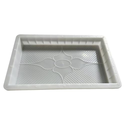 Molde rectangular hormigón baldosas patio jardín polipropileno 2