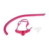 Polyvalence d'entraînement : idéal pour l'entraînement de natation, la plongée avec tuba et la plongée, ce tuba est un outil polyvalent pour compétences aquatiques et l'endurance, accessoires de natation, l'entraînement de plongée avec tuba pour adultes