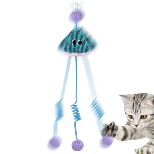 Generisch Juguete para Marco de Puerta para Gatos | Juego Interactivo de, Juguete Interactivo para Gatos, con Goma elástica, para estimular la Mente y Evitar el aburrimiento para pequeños