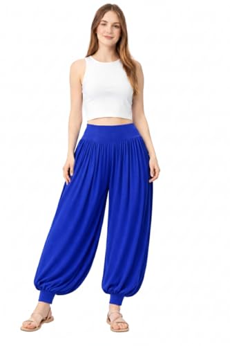 Pantalon de yoga enfant sarouel de sport léger et fluide pour fille