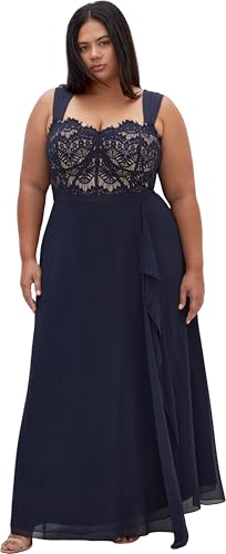 Image of City Chic Women's Plus Size Maxi Cocktail Dress - Sweet Evie