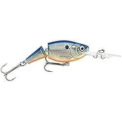 Rapala Sardina RAPALA Jointed Rap-Material Cuerpo Ligero y Resistente-Señuelo Pesca de Agua Dulce, Unisex-Adult, Blue Shad, 9cm/25g