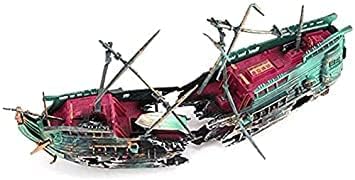 樹脂 沈没船 水槽 インテリア レイアウト ファンタジー 装飾 安全 アクアリウム 熱帯魚 オブジェ オーナメント 鑑賞魚 アクセサリー 置き物 模型