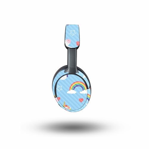 Image of MightySkins Carbon Fiber Skin Compatible with Bose QuietComfort Ultra - Unicorn Perfection | Protective, Durable Textured Carbon Fiber Finish | Easy to Apply