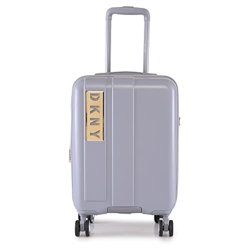 Image of DKNY City Block Range Silver Color 20 inch Hard Cabin Size Trolley