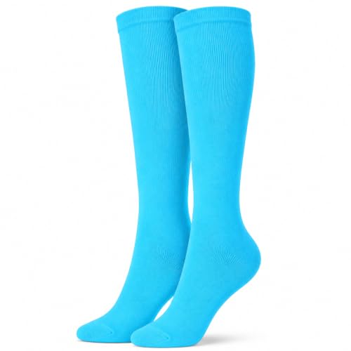 Image of juDanzy Solid Knee High Socks for Sports or School Uniforms