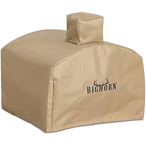 BIG HORN OUTDOORS Rain Cover for Gas Pizza Oven, Heavy Duty Waterproof and Weather Resistant Oxford Fabric Covers Cover