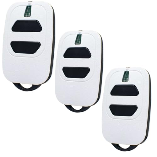 Mando a distancia compatible para puerta de garaje, 433,92 MHz, compatible con Avec DEA GTI2/4, GT2/4, Mio TR2/4, Mio TR2N/4N, 3 unidades