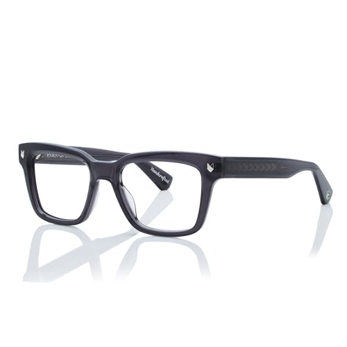 Image of Shisen Fox Okinawa 2.0 Square Acetate Spectacles Frames for Men & Women with Demo Lenses | Classic Full Rim Eye Frames for Men & Women | Durable & Stylish Specs Frame for Man & Woman