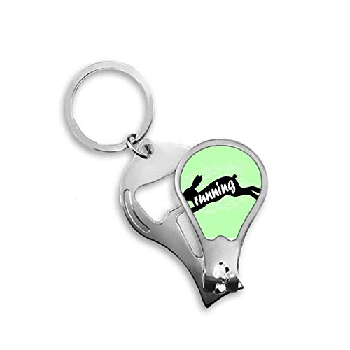 Coupe-ongles silhouette lapin noir DIYthinker aux finitions soignées