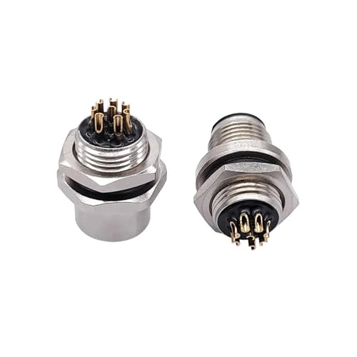 Conector de sensor M12 de 5 pines para solucionar cortes de señal en paneles 4