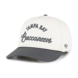 47 Women's Natural Tampa Bay Buccaneers Rope Script Hitch Adjustable Hat