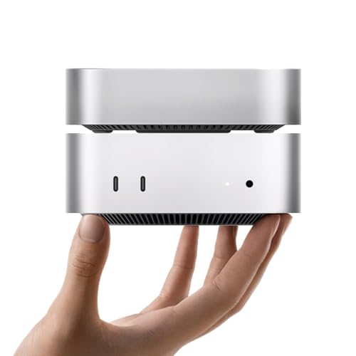 ORICO MiniMate Extreme SSD de 1 TB, 40 Gbps portátil SSD adecuado para Mac mini M4/M4 Pro compatible con Thunderbolt 4/3/USB4, aleación de aluminio, plata M4T4