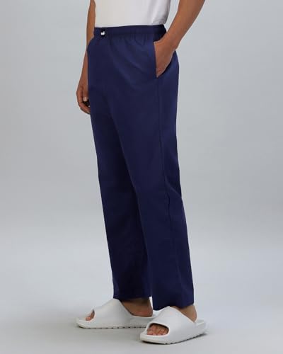 Image of Bewakoof Men's All Over Printed Regular Fit Cotton Pyjamas