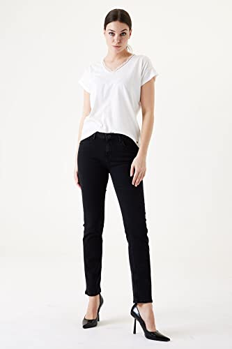 Garcia Women's Pants Denim Jeans, Dark Used, 28 - Image 4