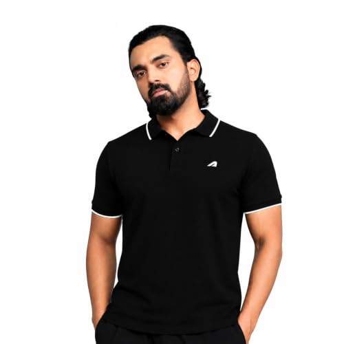 Image of Boldfit Polo Tshirts Shirts for Men Breathable Moisture-Wicking Regular Fit Anti-Static Fabric Quick-Dry & Durable Soft Lightweight Polo Tee for Casual Wear, Sports & Everyday Use