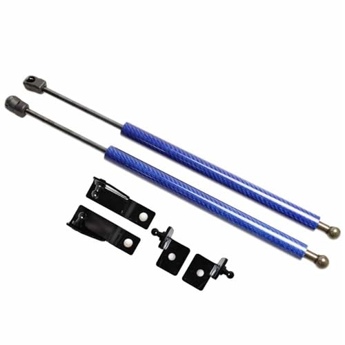 Ressorts à gaz de capot pour Toyota Prius en fibre de carbone bleue