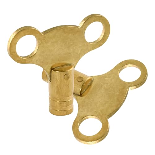 Llave De Purga Para Radiador,2 Piezas Suministros Radiación De Latón Anti-Deslizante,Tapón De Válvula Para Radiador - Para Crucero Camping-Car Residencial Público Casa Dormitorio Salón