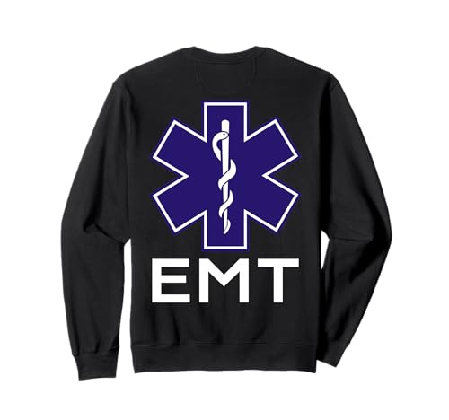 EMT Uniforme Técnico Médico de Emergencia En Servicio Lado TR Sudadera